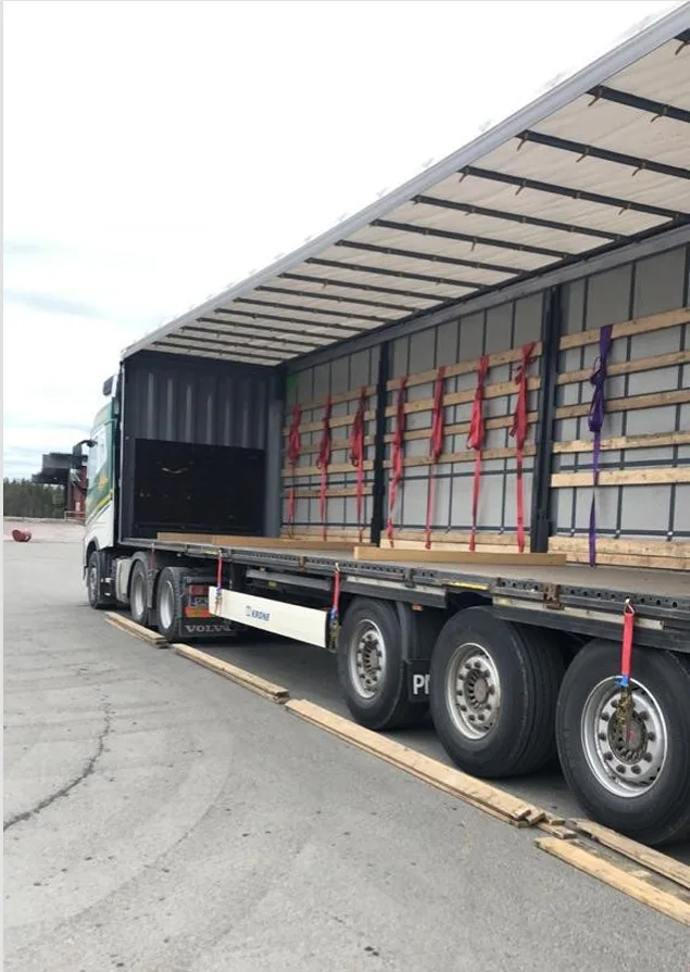 Kuormattu kuorma-auto